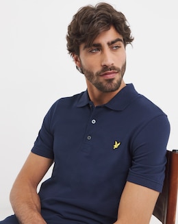 Lyle &amp; Scott Classic Short Sleeve Polo - Navy