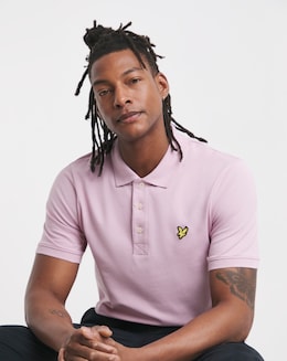 Lyle &amp; Scott Classic Short Sleeve Polo - Light Pink