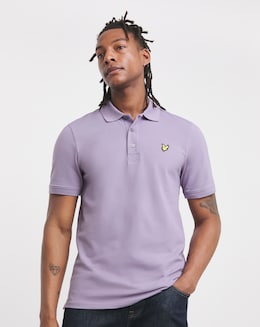 Lyle &amp; Scott Classic Short Sleeve Polo - Purple