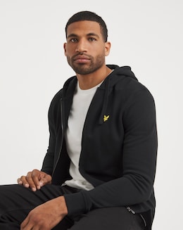 Lyle &amp; Scott Classic Full Zip Hoodie - Black