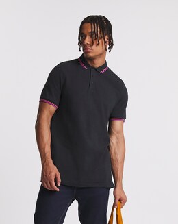 Pique Tipped Polo Long