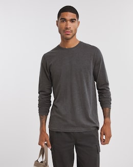 Long Sleeve Crew Neck T-Shirt Long