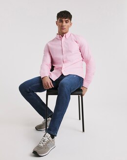 Long Sleeve Oxford Shirt Long