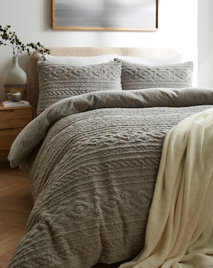 Pipin Cosy Cuddle Fleece Duvet Cover Set - Image 1