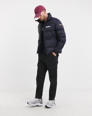 Napapijri Suomi Coat - Navy - Image 4