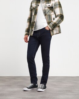 Rinse Wash Skinny Fit Stretch Jeans