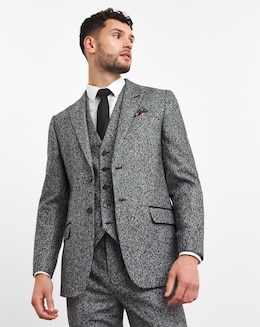 Joe Browns Grey Textured Suit Jacket