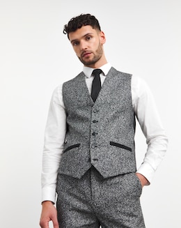 Joe Browns Grey Textured Suit Waistcost