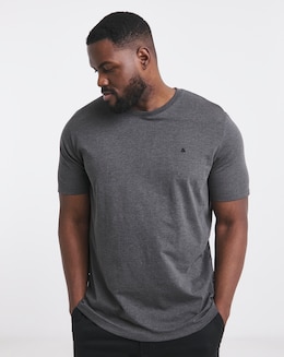 Jack &amp; Jones Paulos Logo T-Shirt - Grey