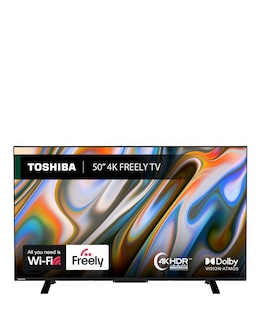 Toshiba 50UV2F53DBU 50in Smart TV 4K UHD HDR LCD Freely TV with Amazon Alexa
