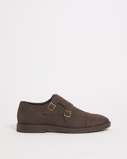 Jacamo Casual Flex Monk Shoe Wide