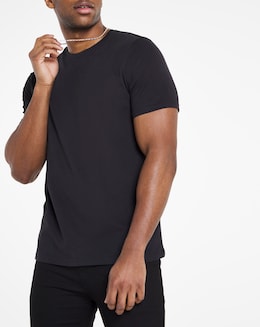 Black Crew Neck T-shirt Regular