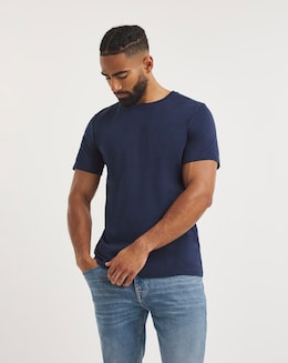 Navy Crew Neck T-shirt Regular