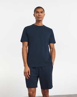 Jersey Tshirt And Short PJ Set