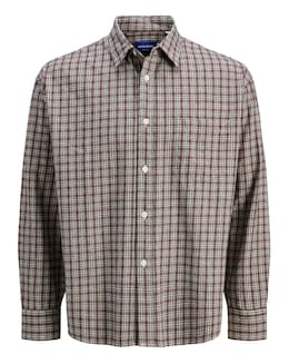 Jack &amp; Jones Meadow Check Shirt - Red