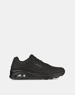 Skechers Uno Stand On Air Wide Fit Trainer - Black