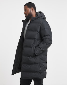 Jack &amp; Jones Global Puffer Coat - Black