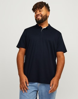 Jack &amp; Jones Premium Rodney Short Sleeve Polo - Navy