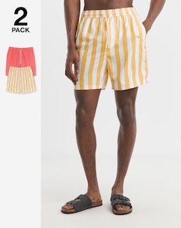 Voi Storm 2 Pack Swim Shorts