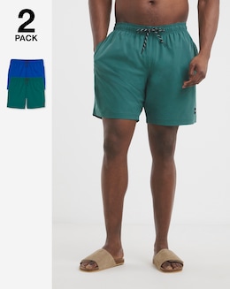 Jack &amp; Jones Maui 2 Pack Swim Short - Multi