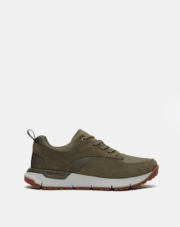 Timberland Voyager Park Low Lace Sneaker - Dark Green