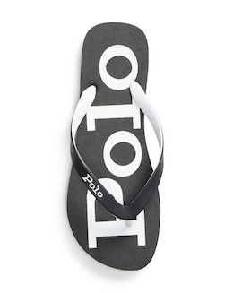Polo Ralph Lauren Bolt Flip Flops - Black