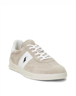 Polo Ralph Lauren Heritage Aera Trainer - Natural/White