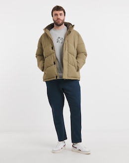 Jack &amp; Jones World Puffer Jacket - Elmwood