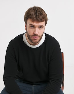 Jack &amp; Jones Hill Knitted Jumper - Black
