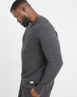 Jack &amp; Jones Hill Knitted Jumper - Grey