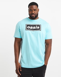 Jack &amp; Jones Oasis Crew Neck T-Shirt - Blue Multi