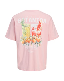 Jack &amp; Jones Botaniq Back Graphic T-Shirt - Pink