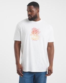 Jack &amp; Jones Almeria Graphic T-Shirt - White