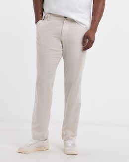 Jack &amp; Jones Linen Trousers - Grey