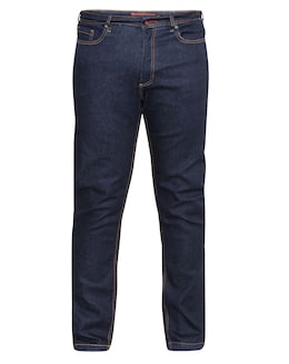 D555 Cedric Indigo Tapered Fit Stretch Jeans