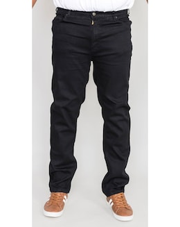 D555 Carlos Comfort Fit Stretch Jeans Black
