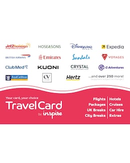 Inspire Travel &pound;50.00 Gift Card