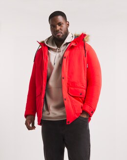 Jack &amp; Jones Winner Faux Fur Parka