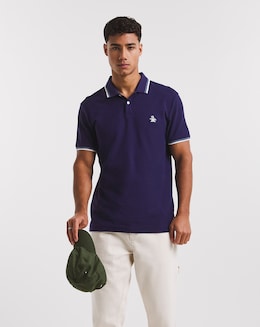Original Penguin Sticker Pete Tipped Polo