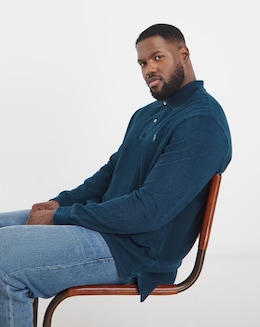 Polo Ralph Lauren Classic Long Sleeve Polo - Indigo