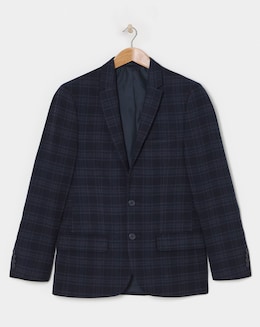 Regular Fit Check Suit Jacket