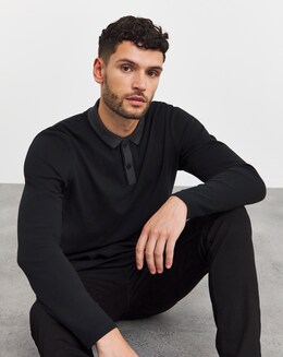 Interlock Smart Collar Polo Long