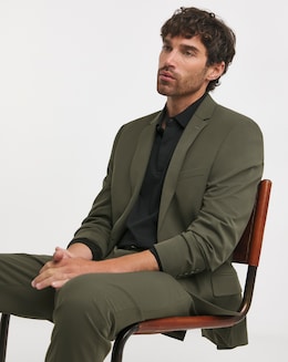 Tailored Fit Stretch Blazer Regular