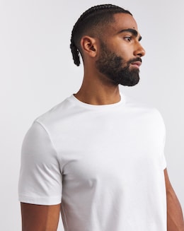 Supima Crew Neck T-Shirt- White