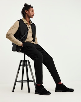 Premium 100% Mercerised Trophy Neck Polo- Mocha