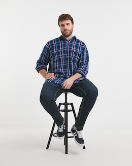 Polo Ralph Lauren Blue Checked Flannel Shirt