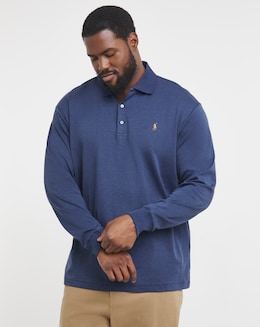 Polo Ralph Lauren Navy Long Sleeve Super Soft Polo