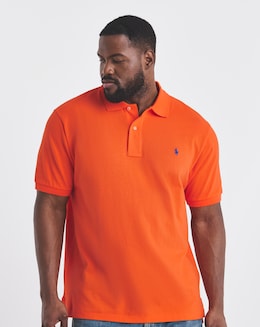 Polo Ralph Lauren Classic Short Sleeve Polo Shirt - Orange