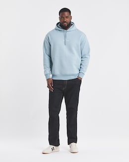 Polo Ralph Lauren Script Logo Hoodie - Blue Heather