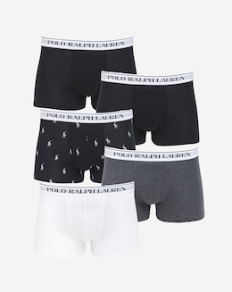 Polo Ralph Lauren Classic 5 Pack Printed Trunk - Black Multi